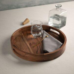 Wooden Round Tray