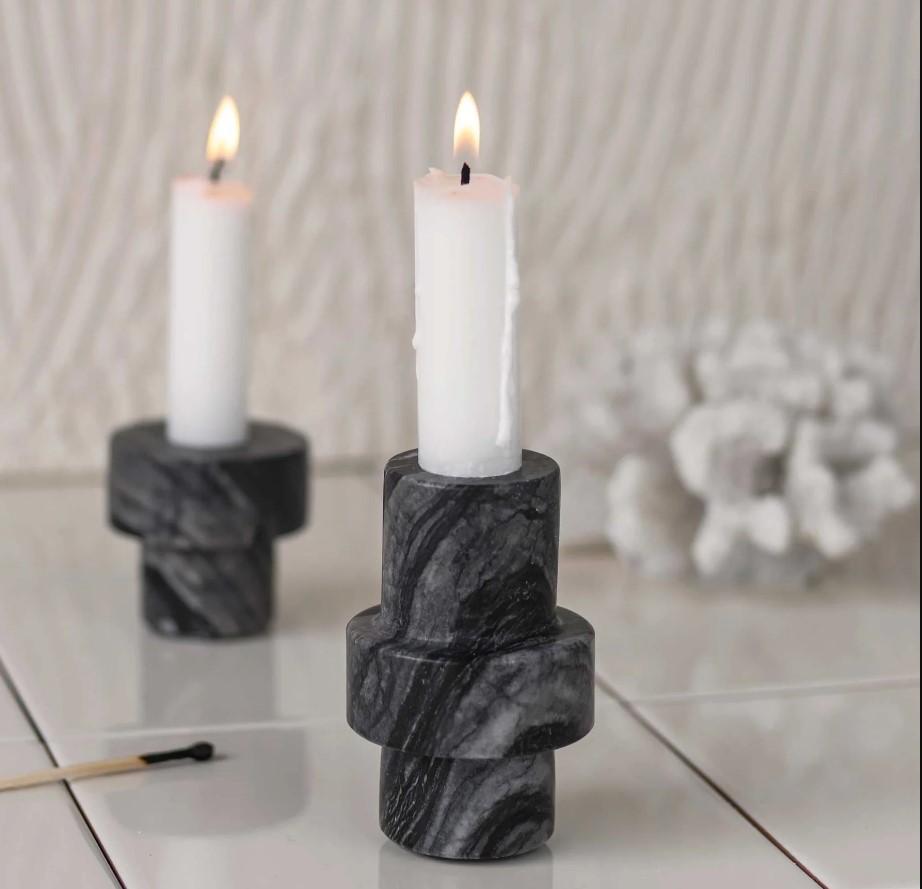 Marble Candle Holder